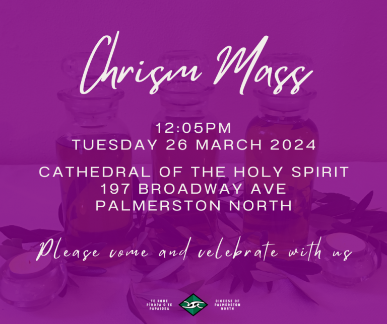 Chrism Mass 2024 Diocese of Palmerston North